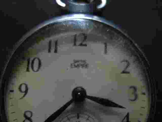 Smiths Empire Nickel Plated Pocket Watch.. 50mm.Self Wind. ..GC,,