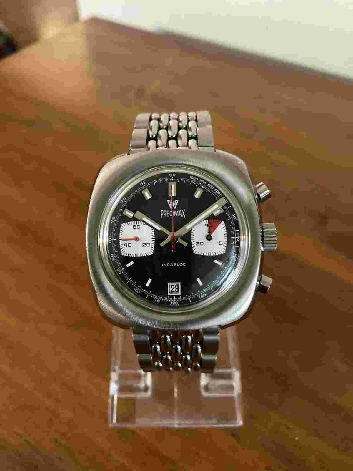 Vintage Precimax Date Chronograph