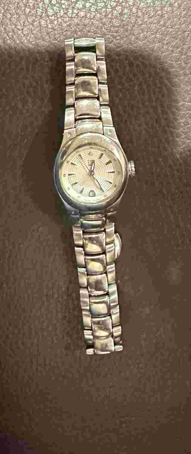 ESQ By Movado Watch Women's Swiss Silver Tone E5264