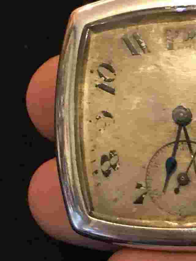 Antique Sterling Silver Dress Watch