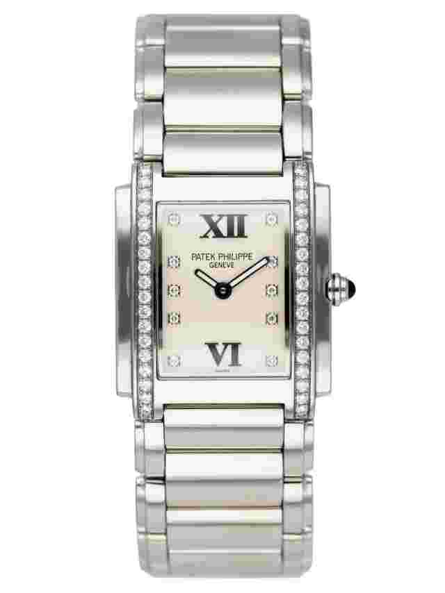 Patek Philippe Geneve Ivory Women's Watch - 4910/1A