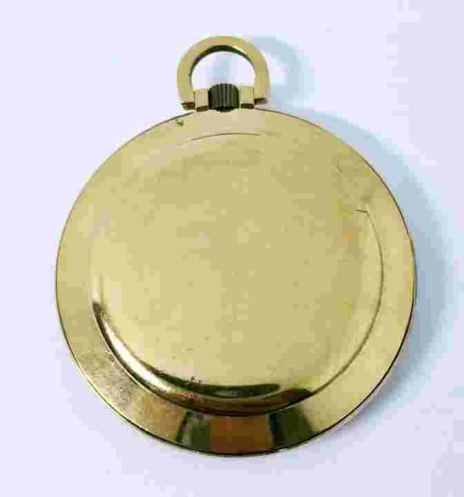 Vintage CROSBY Mens 17J Winding Open Face Pocket watch * EXLNT Condition!