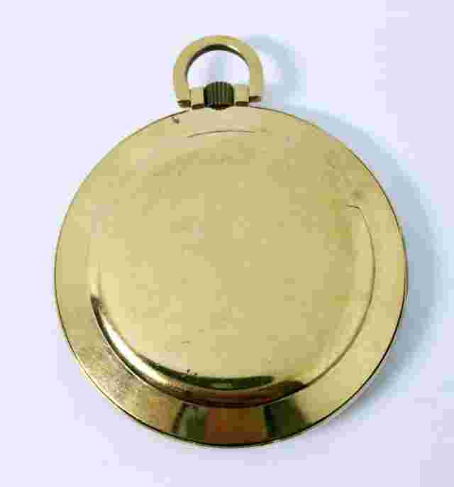 Vintage CROSBY Mens 17J Winding Open Face Pocket watch * EXLNT Condition!