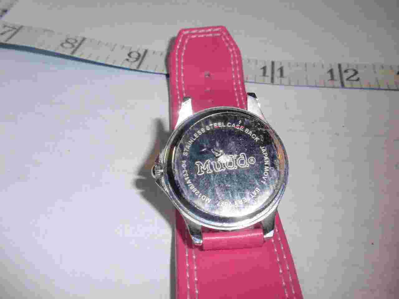Collection~ Mudd Girl Quartz WATCH ~Japan Movement Stainless steel Case #PNW 27