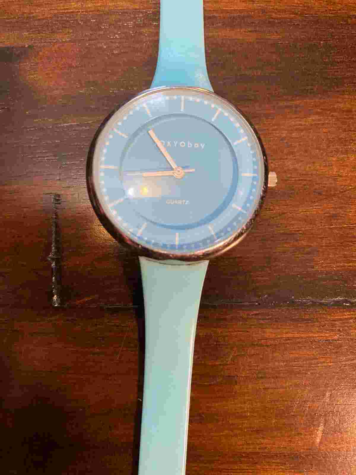 TOKYOBAY Women's Analog Bean Blue Wristwatch New Battery