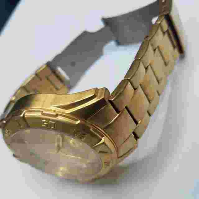 Men's G By GUESS 48mm Gold Tone Stainless Steel Watch