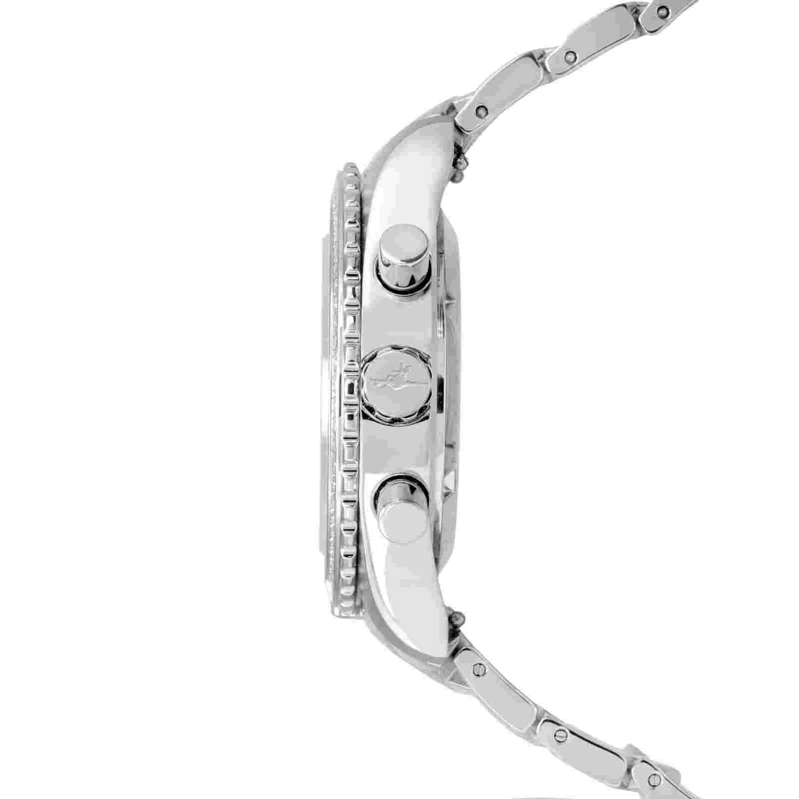 Abingdon Womens Jackie Dreamy White Chronograph E6B Pilot Watch JA-DW