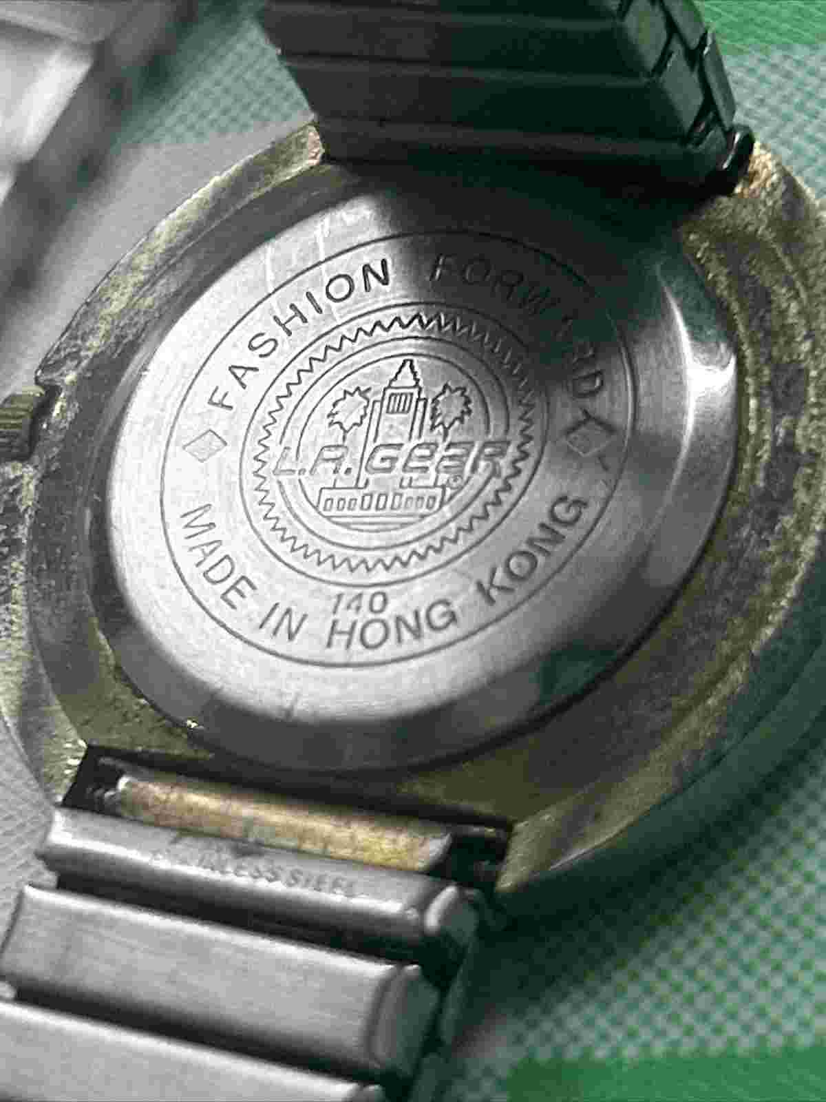 LA Gear Silver Tone Women’s Quartz Watch