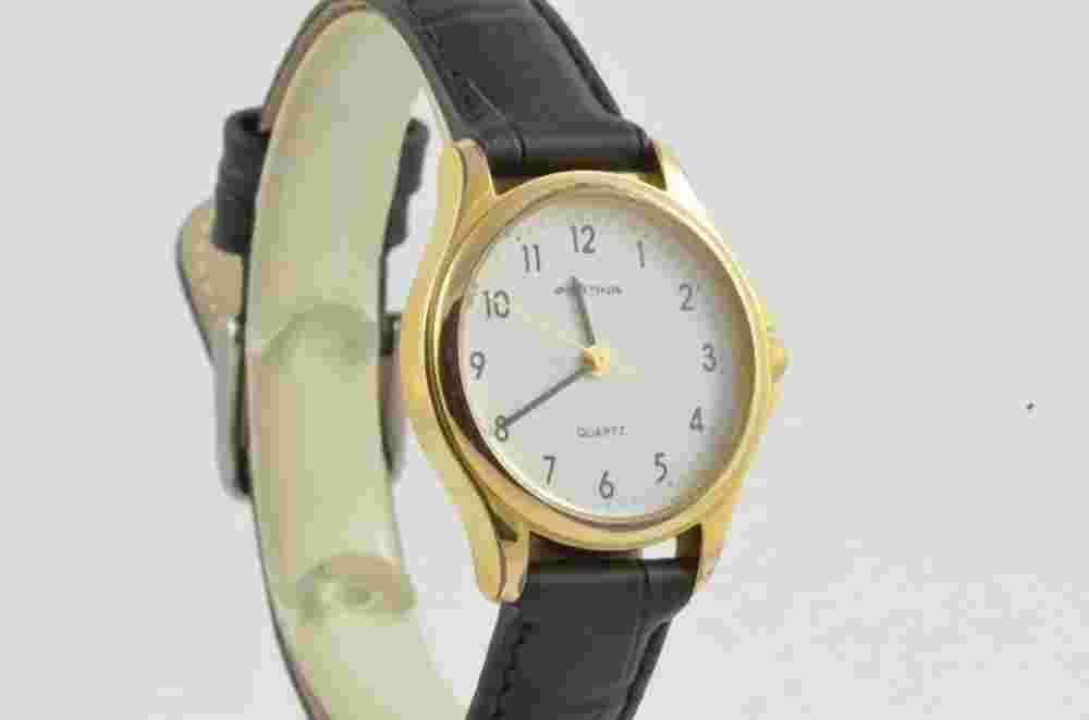 Prätina Women's Watch Steel Vintage 0 31/32in Quartz with Leather Band Wrist