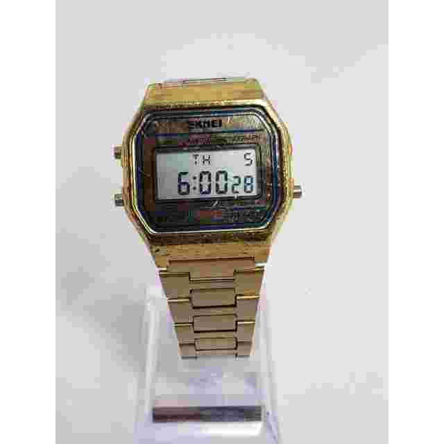 SKMEI men's digital watch. Blue accent on face. 1123 Working watch