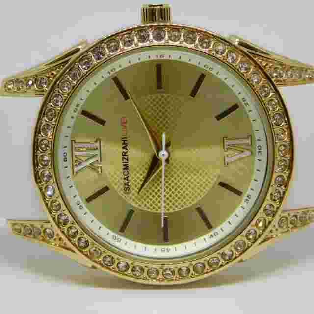 ISAAC MIZRAHI LIVE! IMZ487 Crystals Quartz Analog Women's Watch New Battery