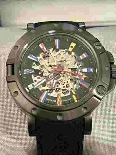 Nautica Porthole Men's Black Dial Automatic Watch NAPPRH011