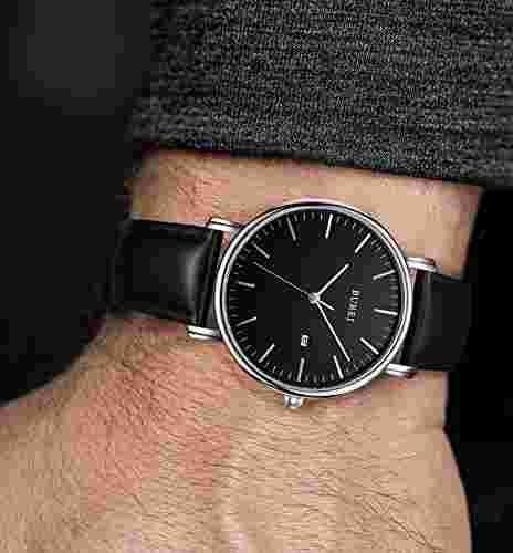 BUREI Vigor Rigger Mens Minimalist Analog Watch VR001-2