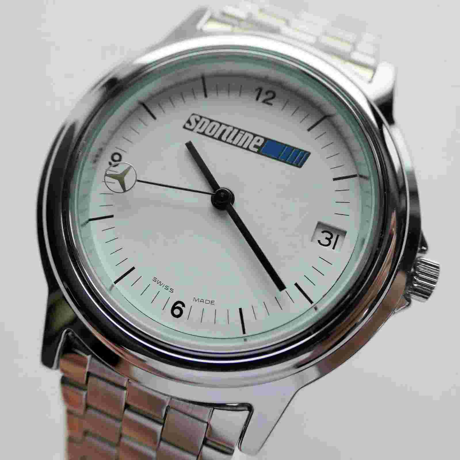 Mercedes Benz Classic Car Accessory SportLine Sport Line Swiss Automatic Watch