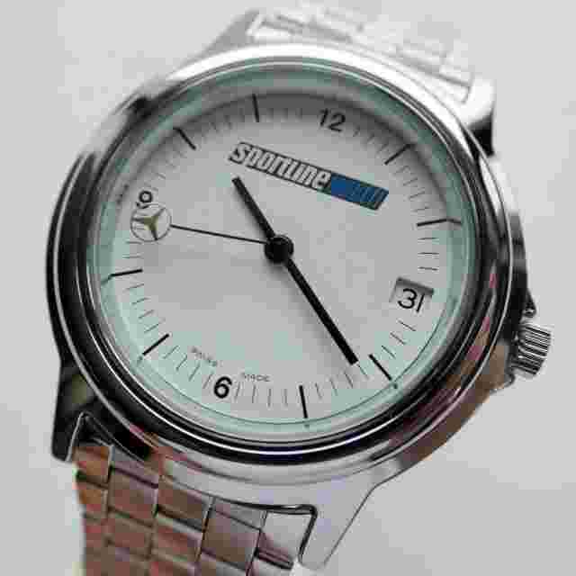 Mercedes Benz Classic Car Accessory SportLine Sport Line Swiss Automatic Watch