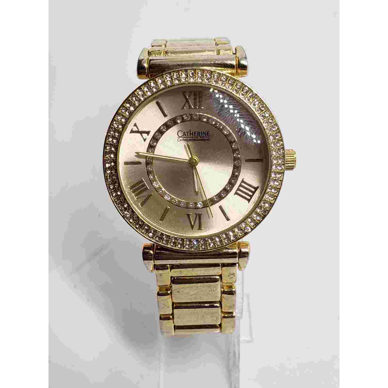 Catherine Maladrino women's dress watch. Large face CBCS1714 Working watch