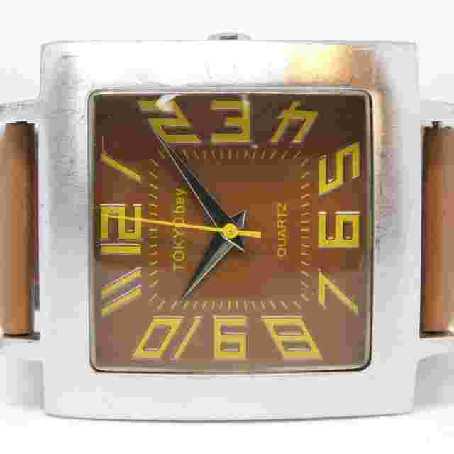 TOKYObay Genuine Leather Quartz Analog Men's Watch New Battery