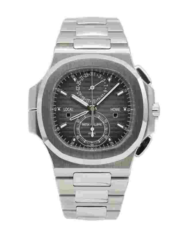 Patek Philippe Nautilus Men's Black Watch - 5990/1A-001