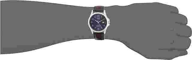CITIZEN Q&Q Watch Analog "Long Time Function" Waterproof Date Men's Brown *
