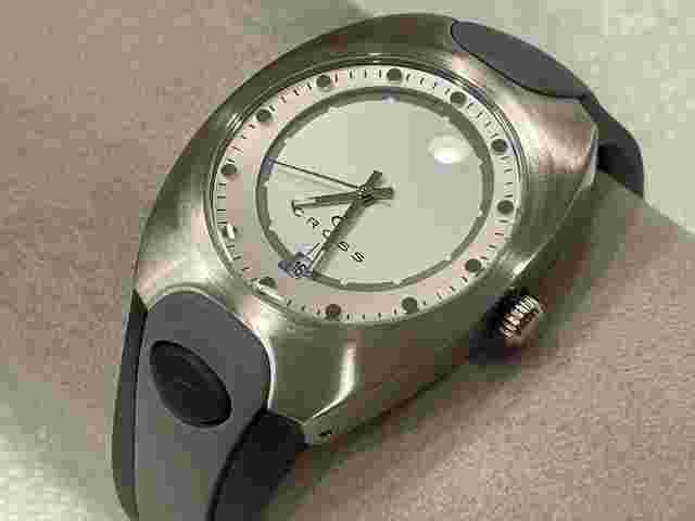 Cross GT Sport Wrist Watch - Stainless Case & Blue Molded Neoprene Strap WMA02