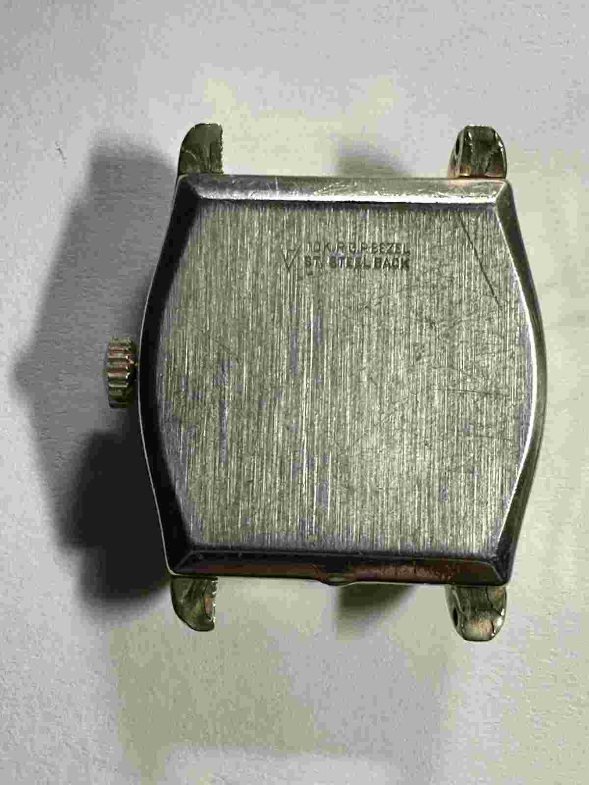 Vintage 1950's Hallmark Center Seconds RGP Men's 17-Jewel Wind Up Watch   ww-298