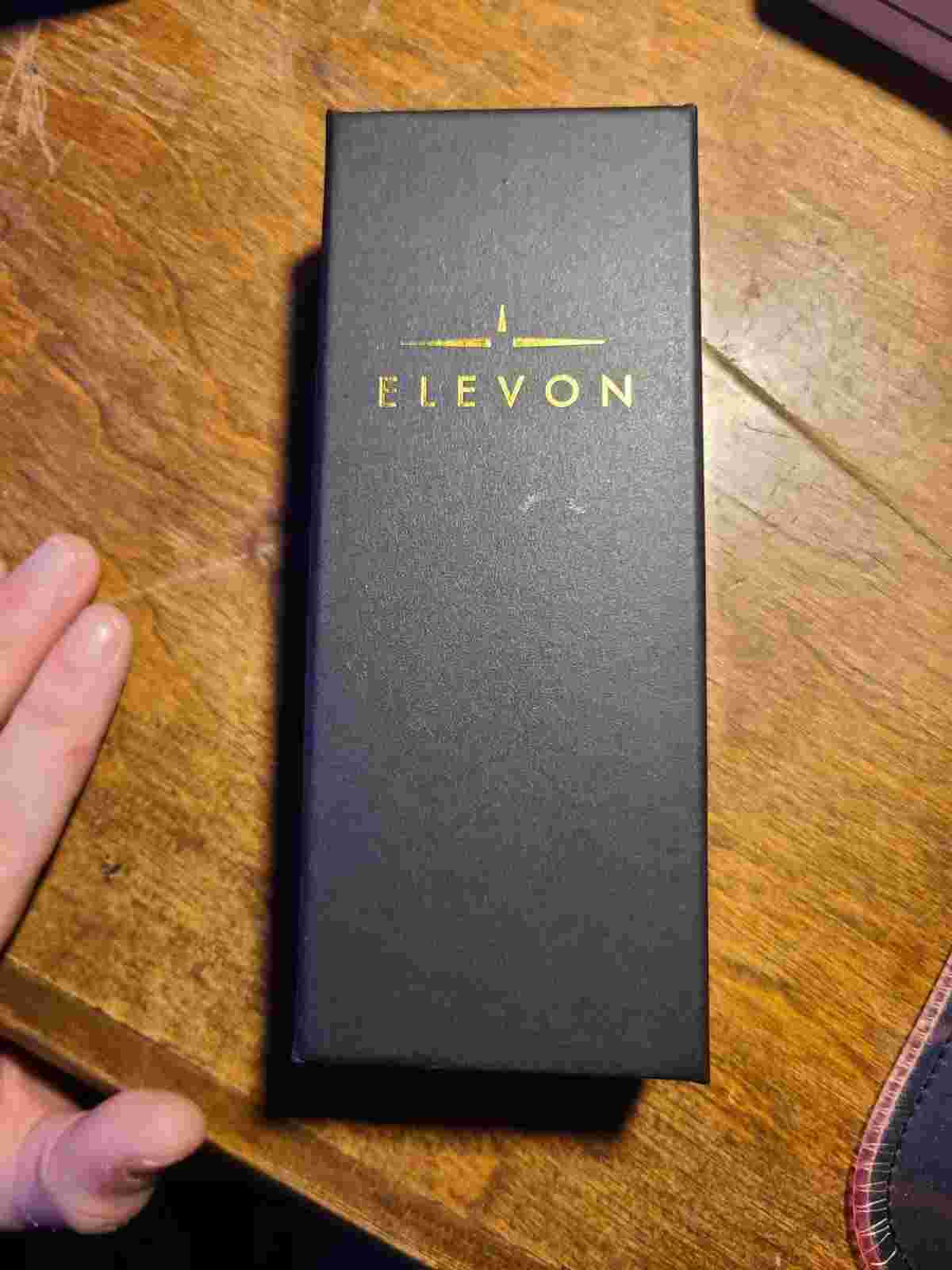 Elevon Gann Bracelet Watch w/Day/Date - Gold/white
