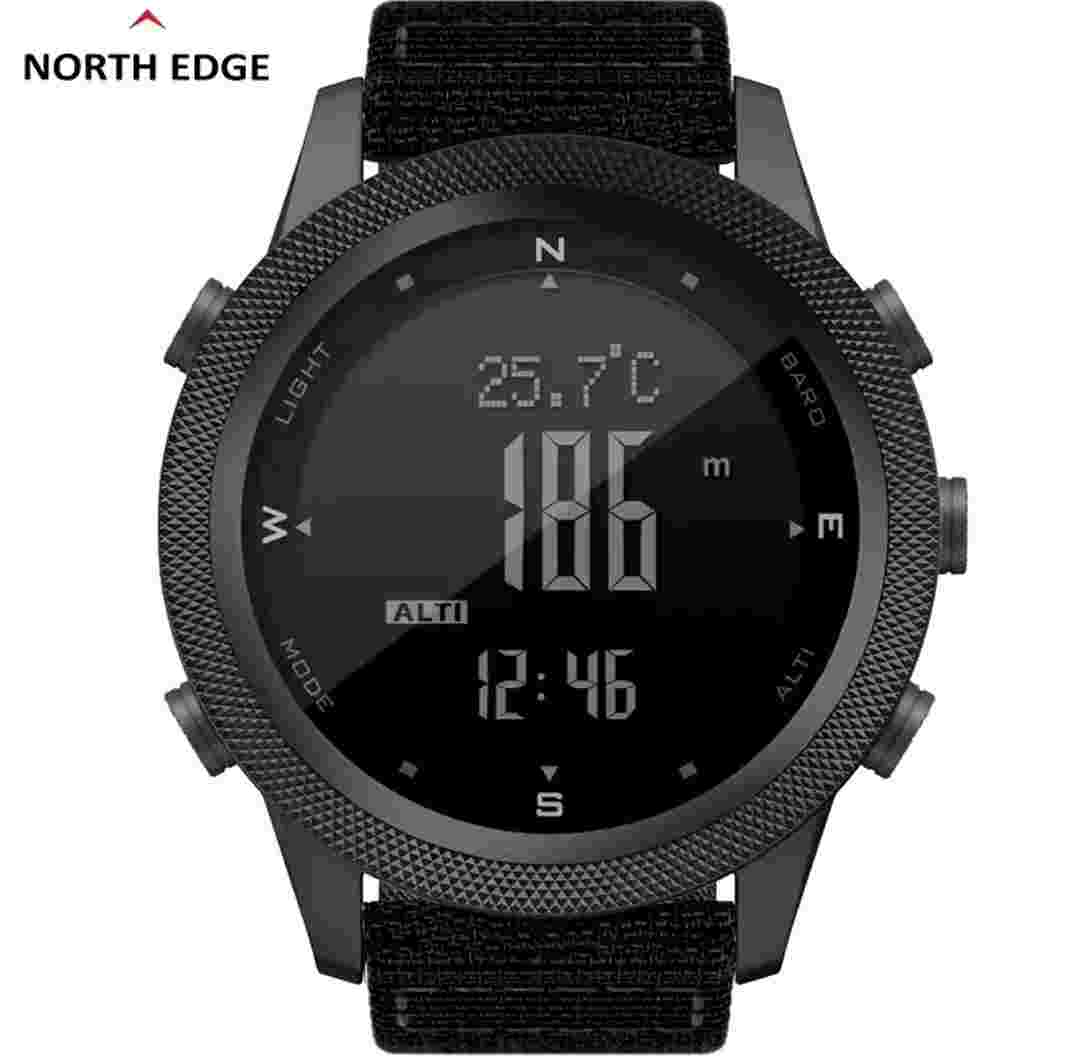 North Edge Men's Black Watch - LY0360-08
