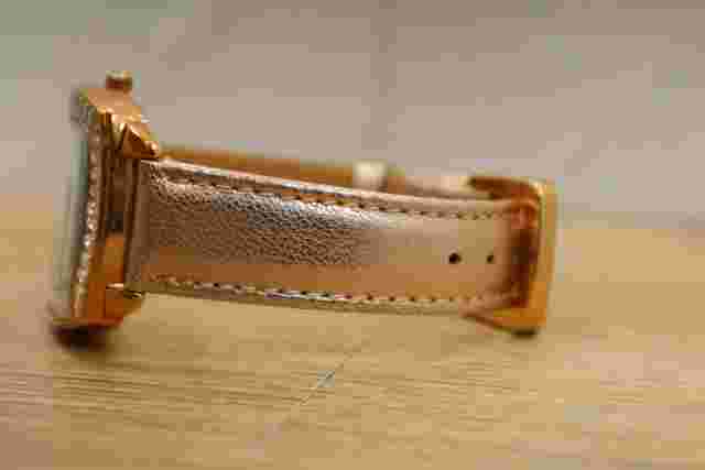 Victoria Wieck Beverly Hills B8622 Rose Gold Pink Leather Quartz Ladies Watch NB