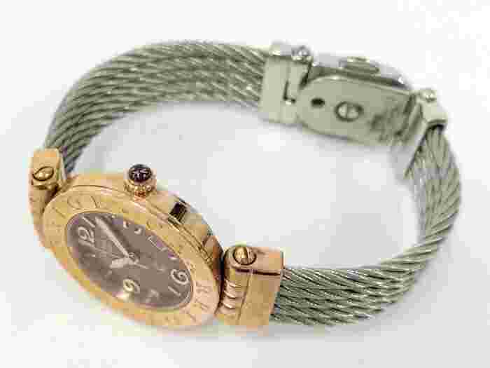 PHILIPPE CHARRIOL Ladies Alexander SS GP Bronze Dial ACS From Japan w1225