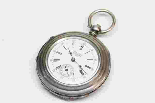 Antique LEO JUVET Shanghai Pocket Watch - Key Wound - Excellent Condition