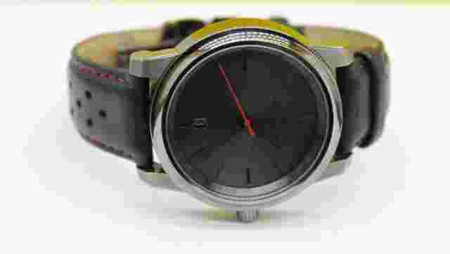 BERNHARD H.MAYER BH14/CW SAPPHIRE CRYSTAL GUN IP PLATED STEEL STALLION MEN WATCH