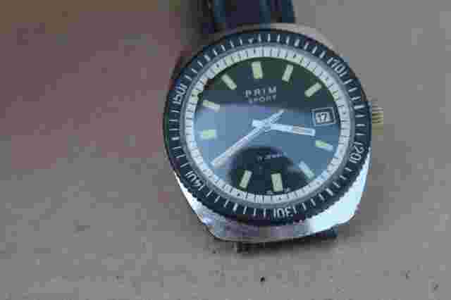 Czechoslovakia made men's watch ''Prim Sport'' Diver