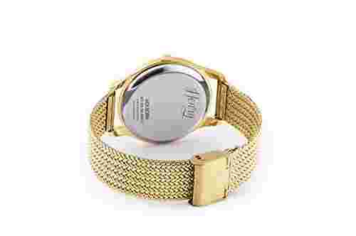 Henry London "holborn Cherry Red Dial" 39mm Watch Mesh Bracelet Strap Stainless