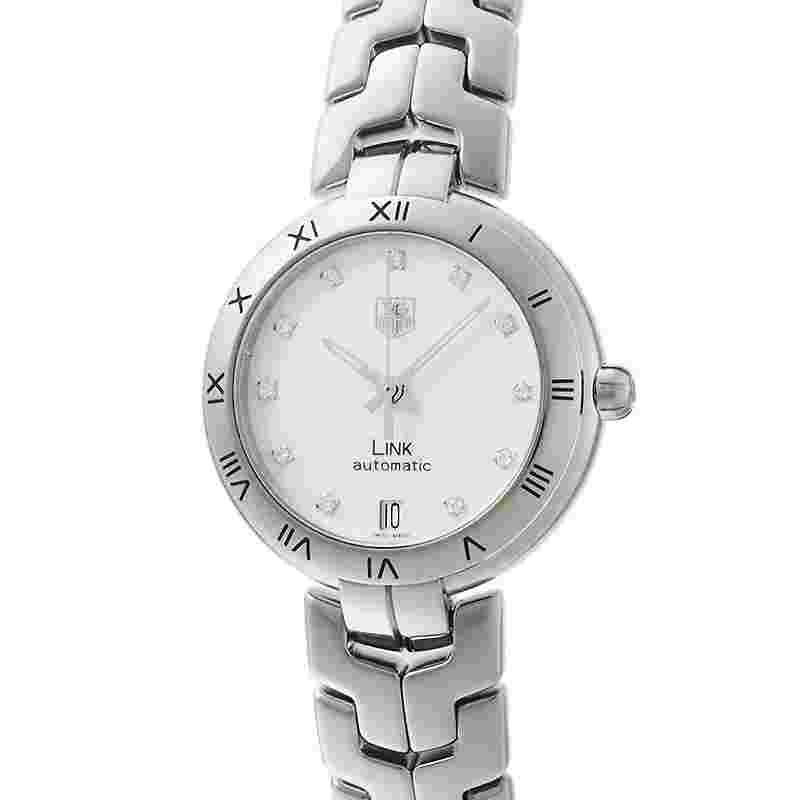TAG Heuer Link White Mother of Pearl Women's Watch - WAT2315BA0956