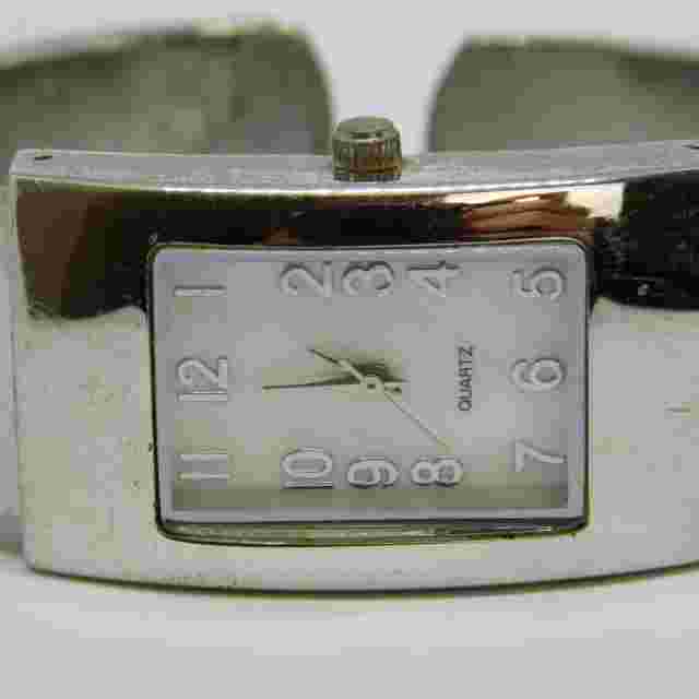 M.Z.BERGER WS66 Cuff Bracelet Quartz Women's Watch Sz. 5 3/4" New Battery