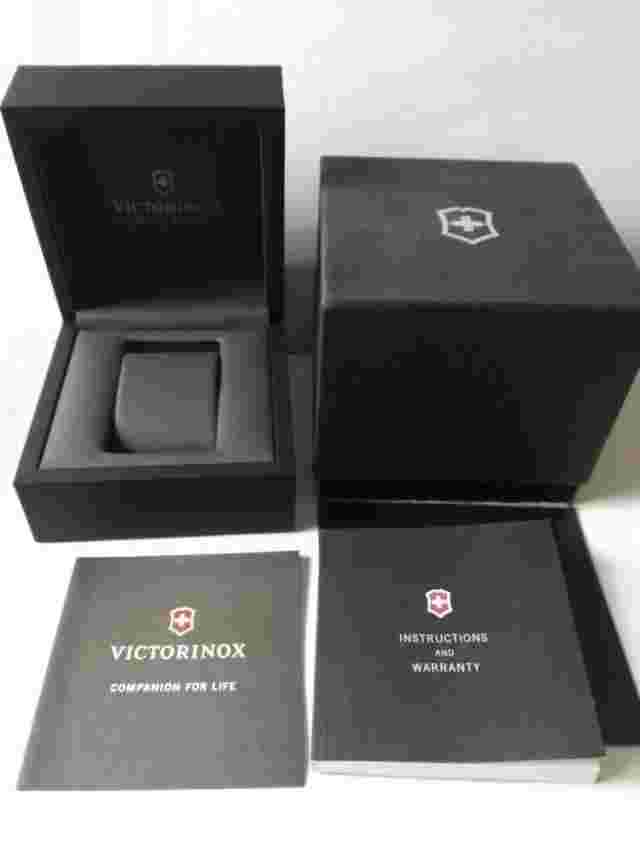 NEW SWISS ARMY MEN'S CONVOY BLACK CHRONOGRAPH DIAL WATCH  241157 FREE SHIPPING