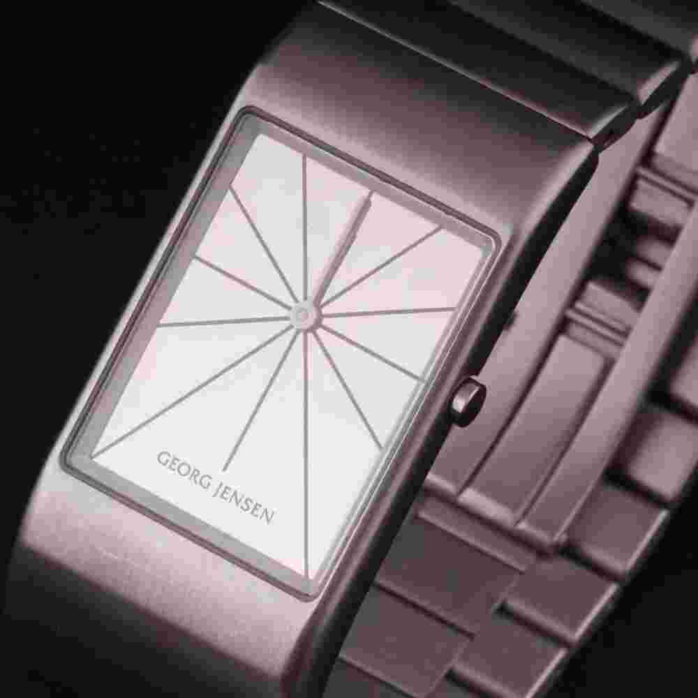 GEORG JENSEN Ladies Steel Watch # 378, Nanna Ditzel. DENMARK. NEW!