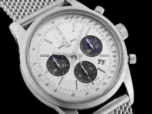 BREITLING Transocean Chronograph AB0152 Automatic Stainless Steel Men's Watch