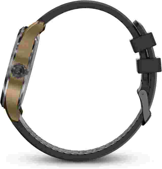 WENGER TERRAGRAPH Watch for Men, Black/Bronze PVD (316L) Quartz, 01.0541.124