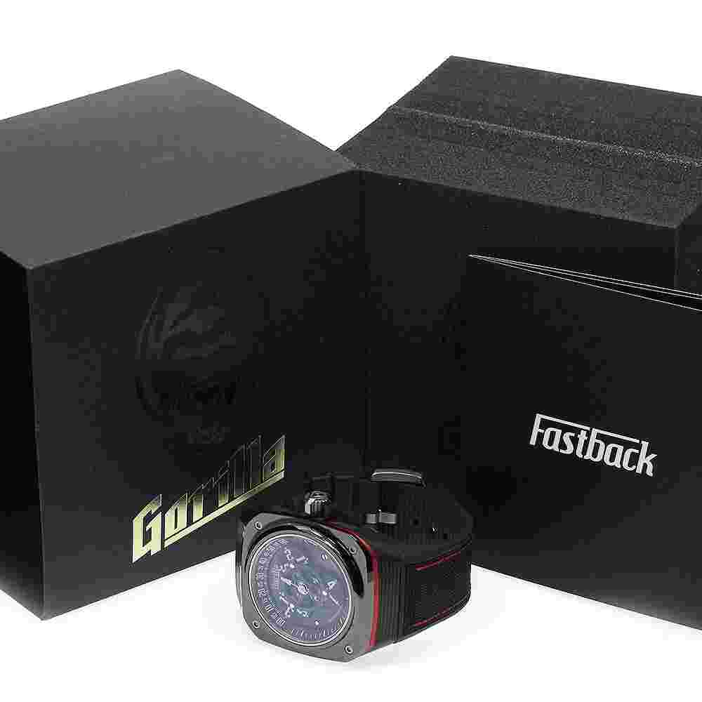 Gorilla Fastback GT drift FBY8.0 black Dial Automatic Men's Watch_864527