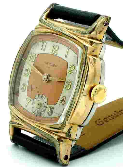 Vintage Watch Welsbro Swiss Made 7 Jewels GP Case Runs