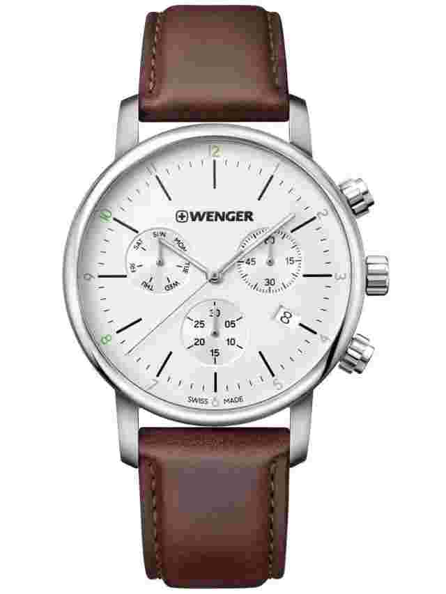 Wenger 01.1743.101 Urban Classic Chronograph 44mm 10 ATM