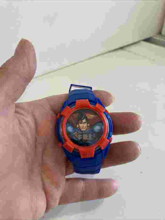 DC comics superman watch Kids Plastic Band (s20) Accutime Watch Corp