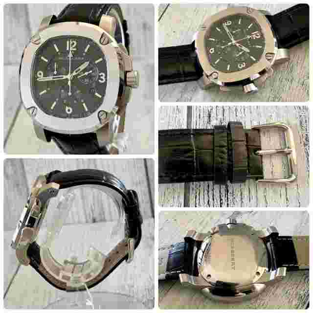 Rare BURBERRY BBY1107 Wristwatch Black Square Burberry,10245