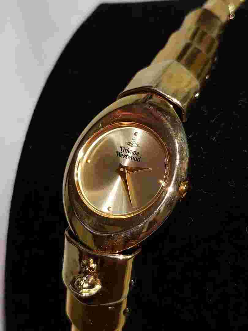 Vivienne Westwood Silver925 Armor Watch USED 202409M