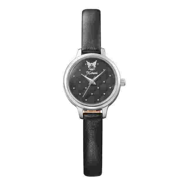 Sanrio Kuromi Angel Heart Collaboration watch with Case KR24SS 2025 BLACK