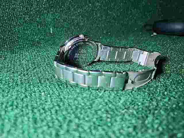 Brooks Brothers Men's All Stainless Steel "346" Watch Japan Movement