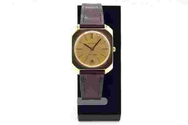 Moeris James Bond 007 Gold Plated Leather Men's Automatic Watch
