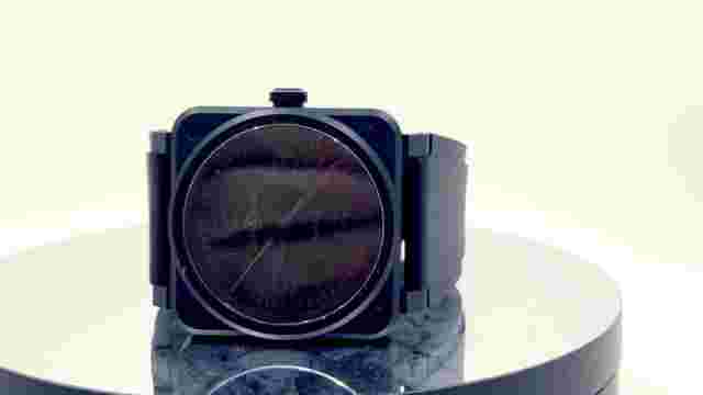 Bell & Ross BR 03 Phantom Automatic Black Dial  Watch BR03A-PH-CE/SRB preowned