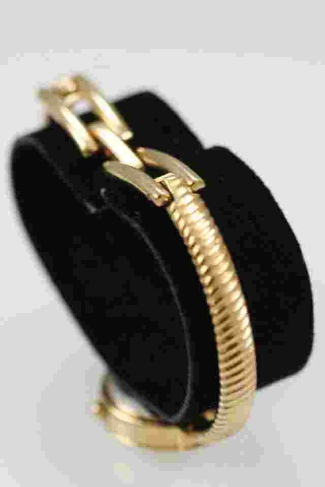 Sag Harbor Watch Women Gold Stainless Steel Water Resistant Battery White Quartz